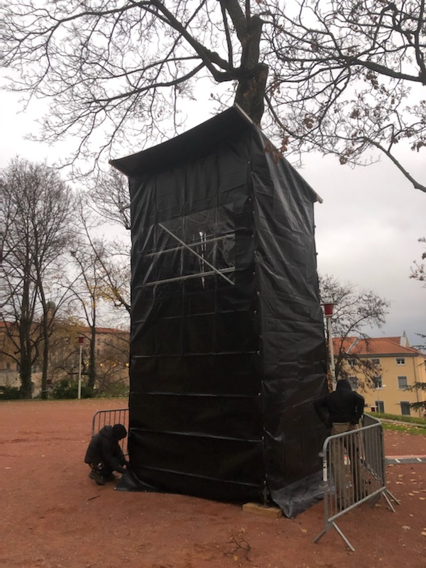 Location de tour de vidéoprojection pour vos évènements et projections monumentales en France, Rhône-Alpes, Lyon