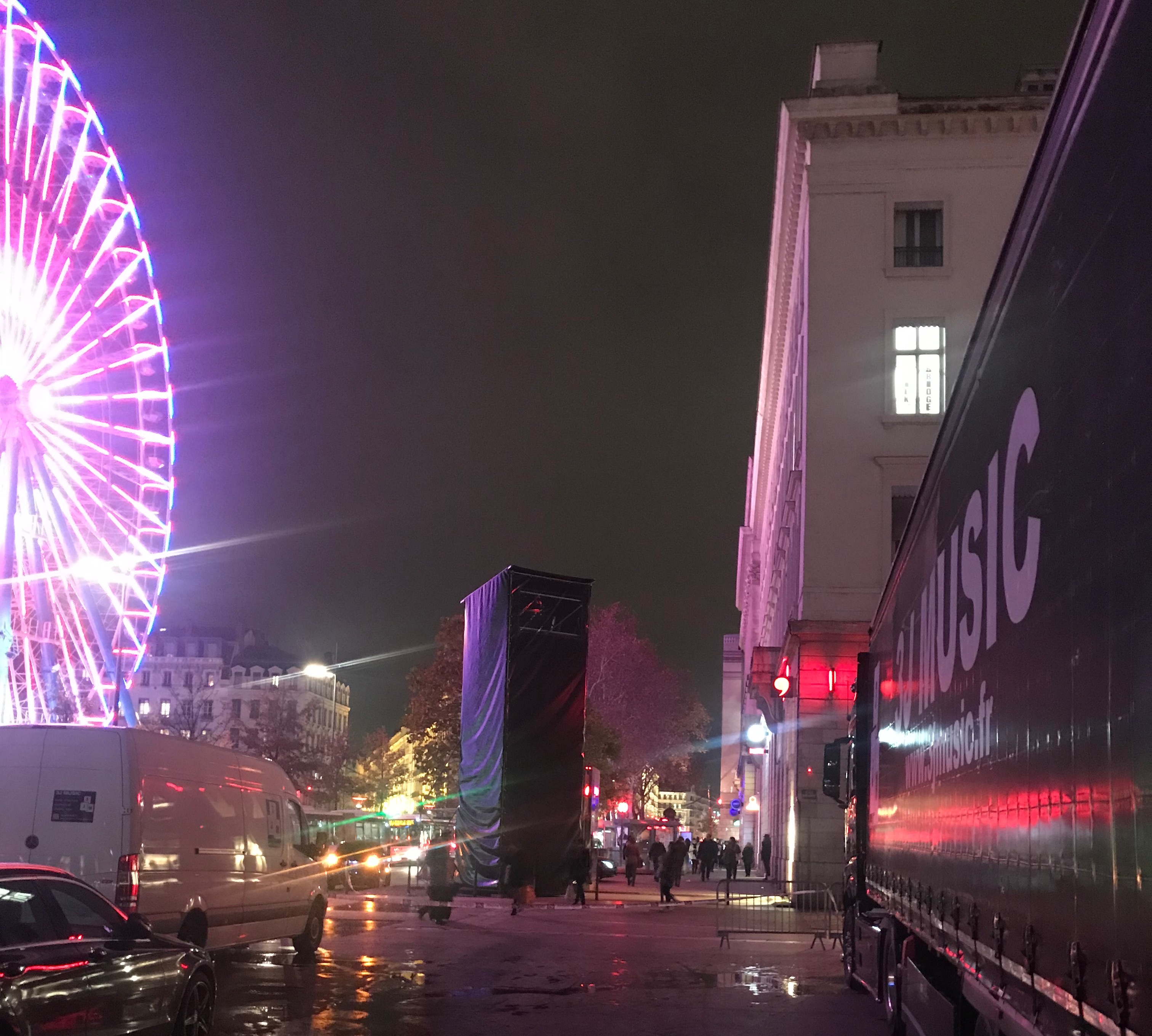 Location de tour de vidéoprojection pour vos évènements et projections monumentales en France, Rhône-Alpes, Lyon