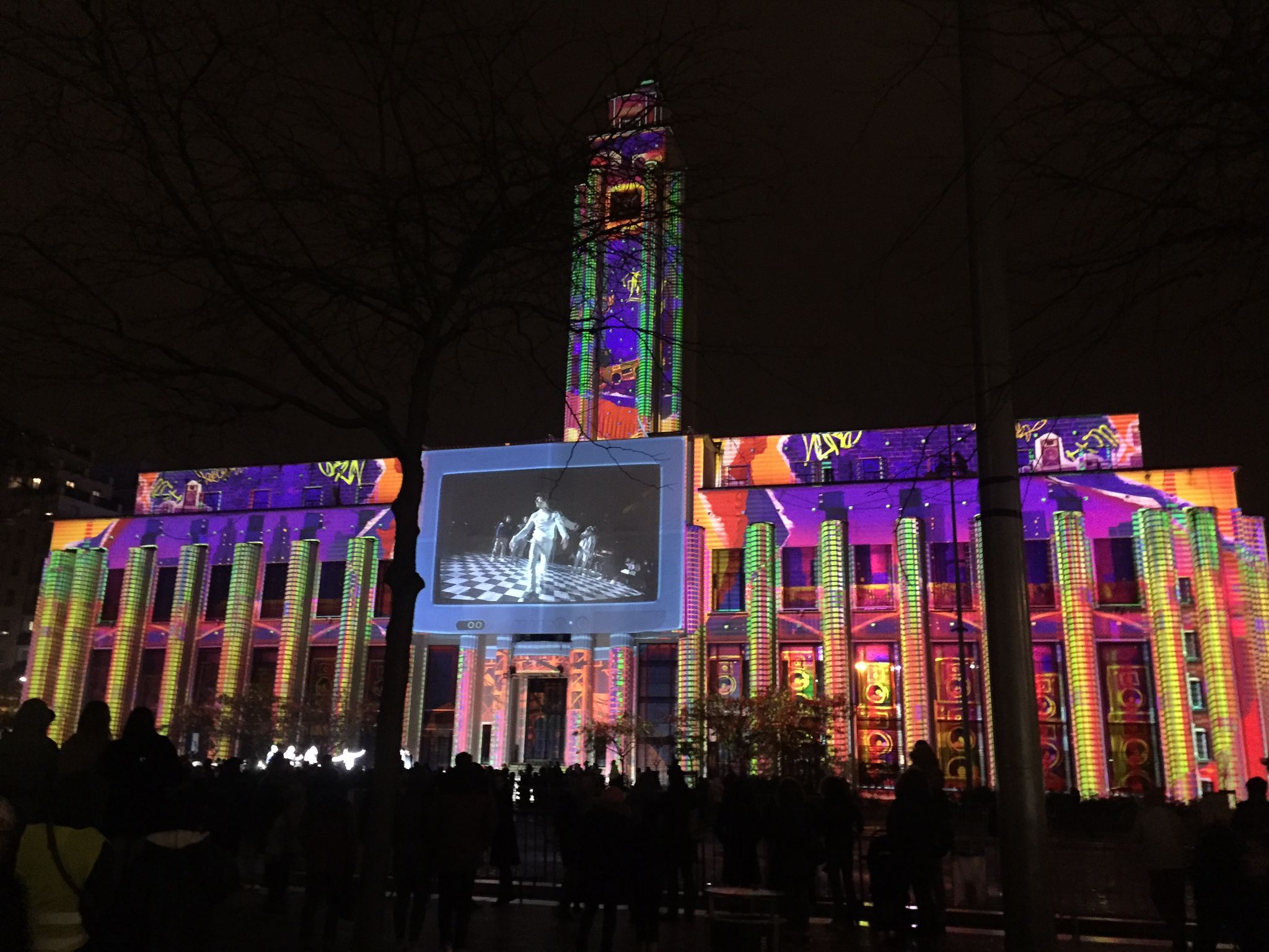 Location de tour de vidéoprojection pour vos évènements et projections monumentales en France, Rhône-Alpes, Lyon