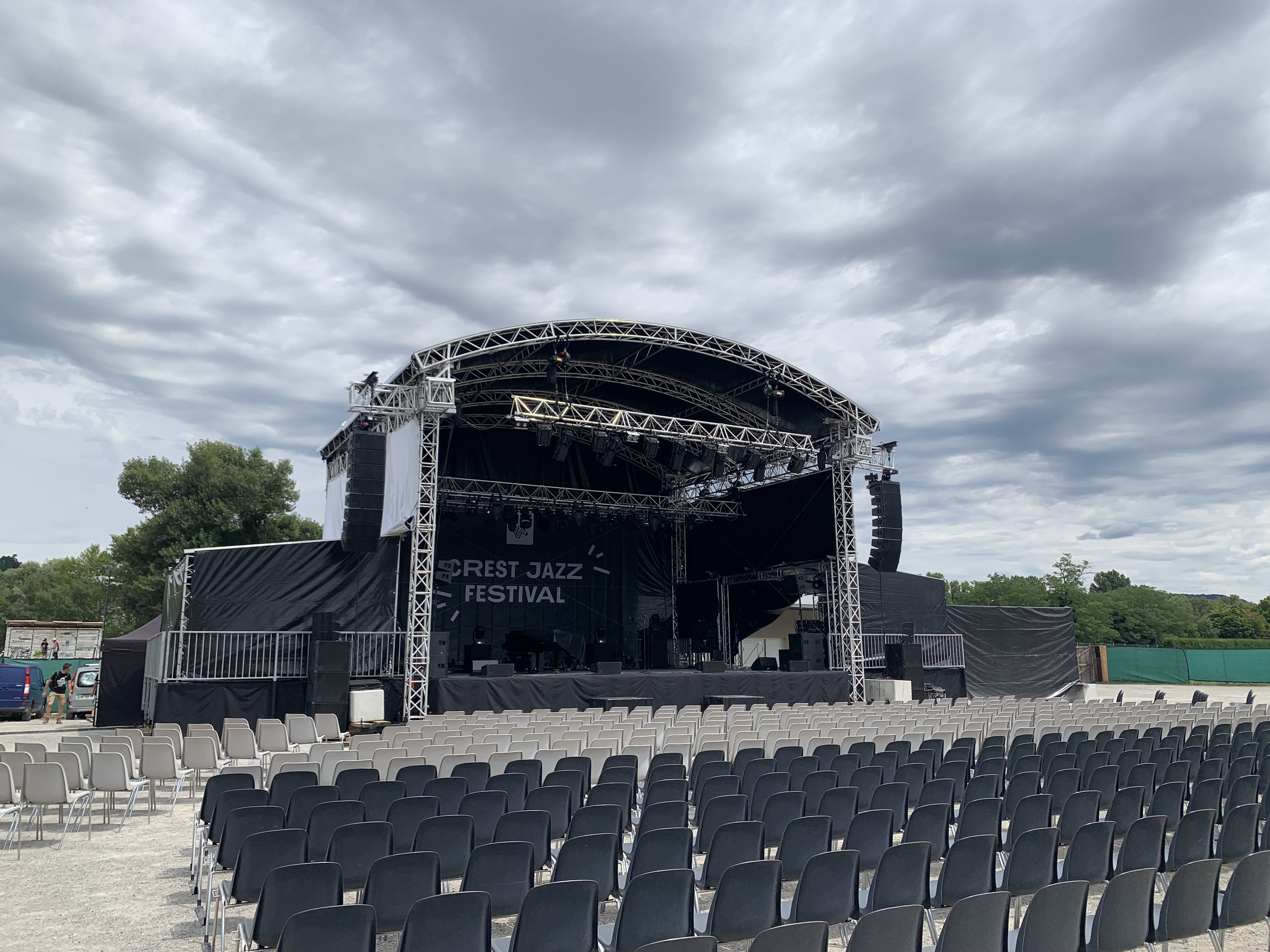 Location scène couverte festival 12m x 10m Dome 