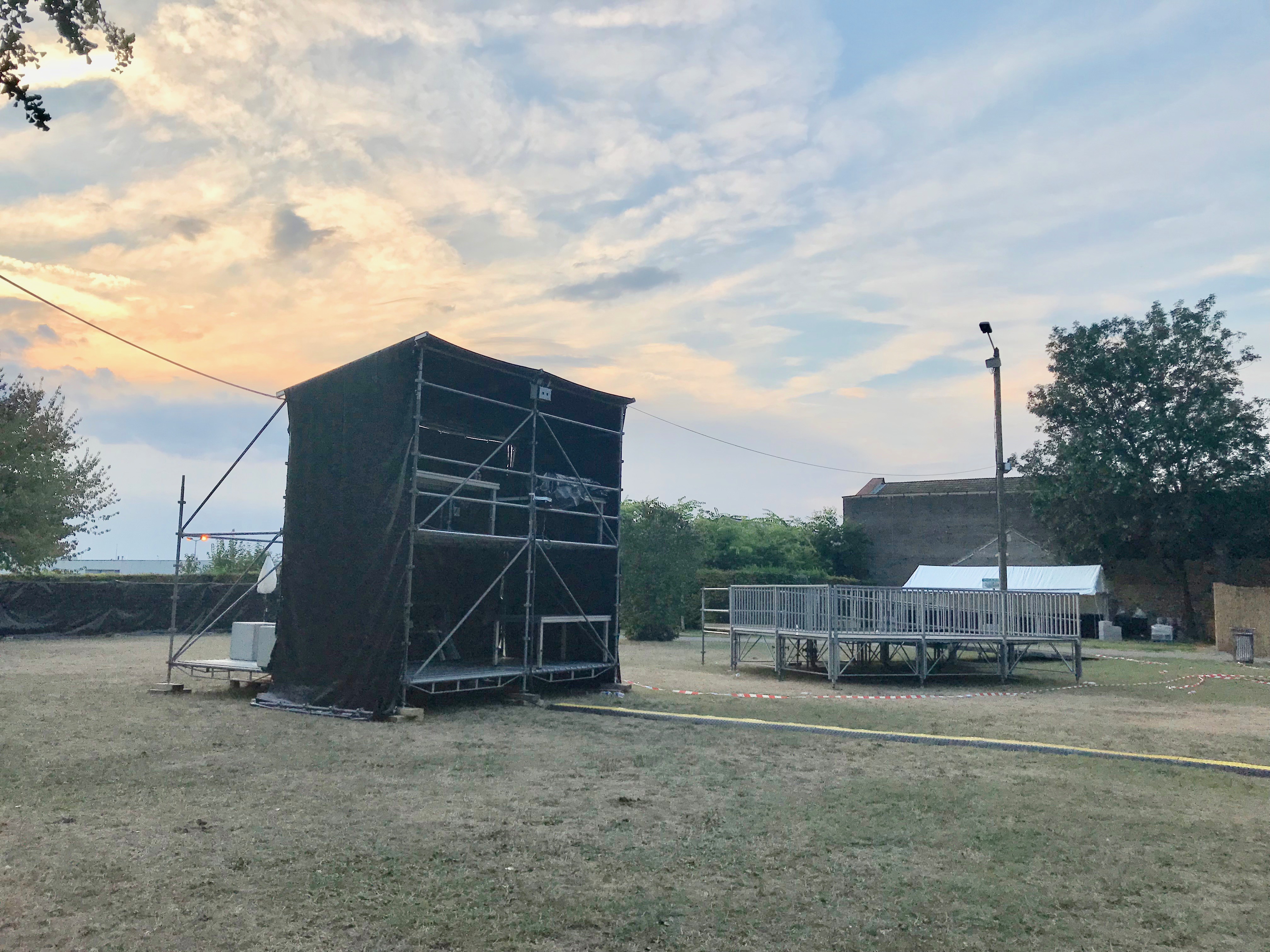 Location de régie couverte pour vos festivals