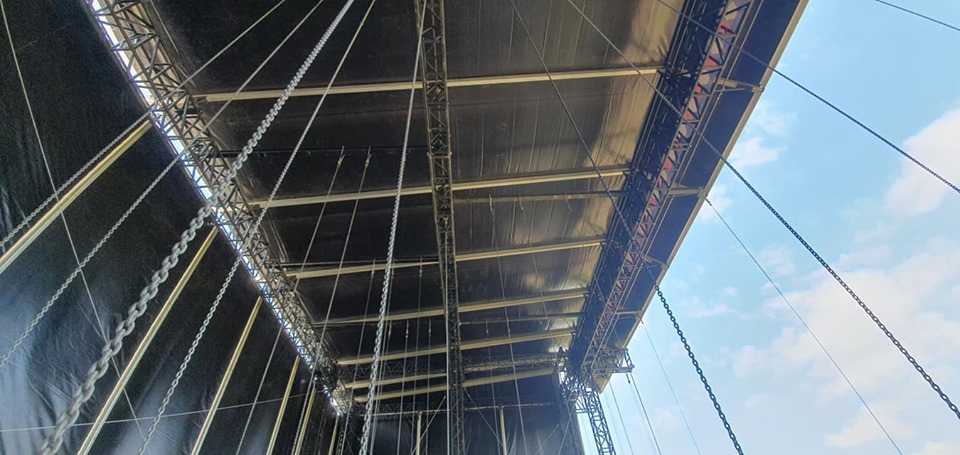 Rigging pour tournée, festival et concert en France, Rhône-Alpes, Lyon