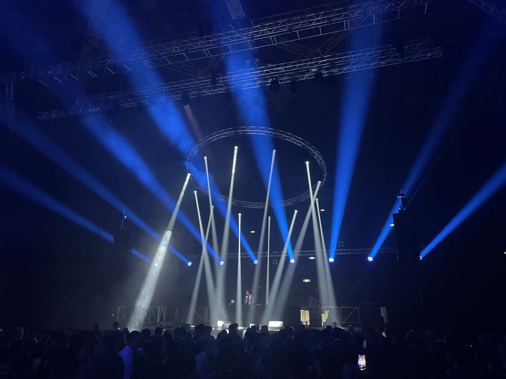 Rigging pour tournée, festival et concert en France, Rhône-Alpes, Lyon